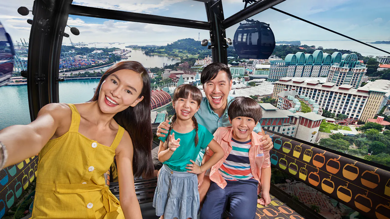 Singapore Cable Car Flexi Pass with 3 Attractions Price