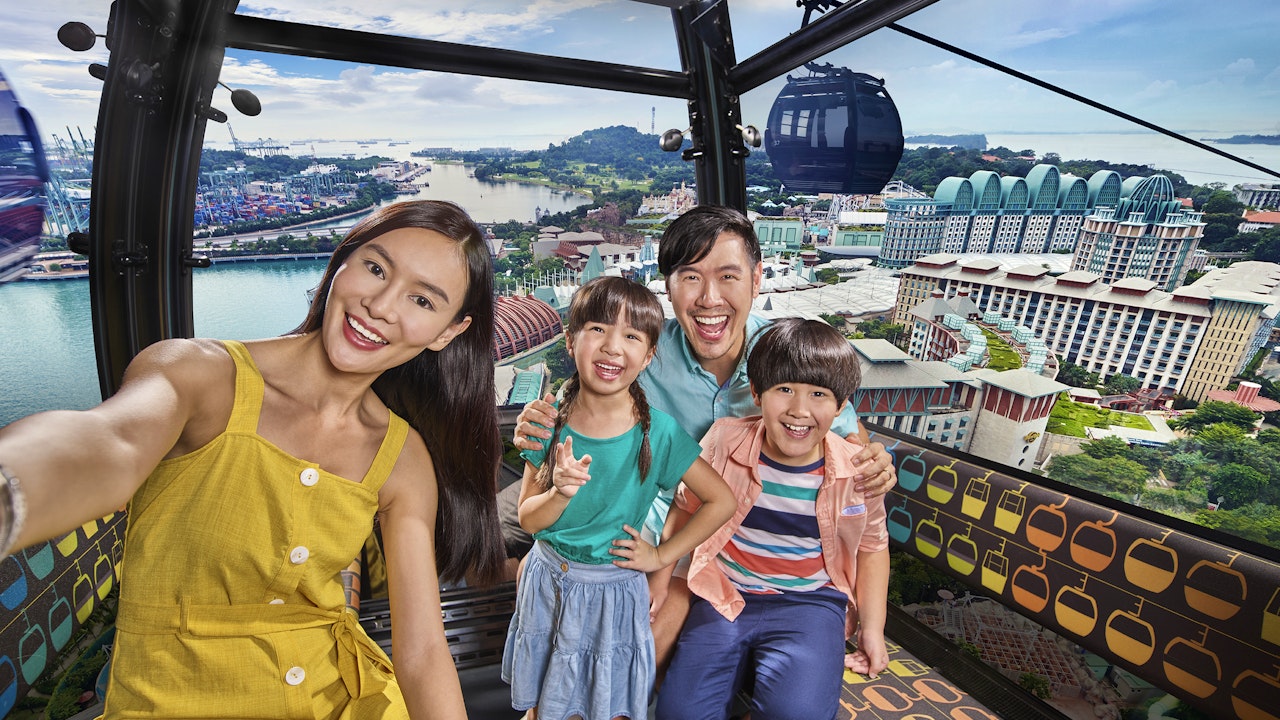 Singapore Cable Car Flexi Pass with 3 Attractions Price