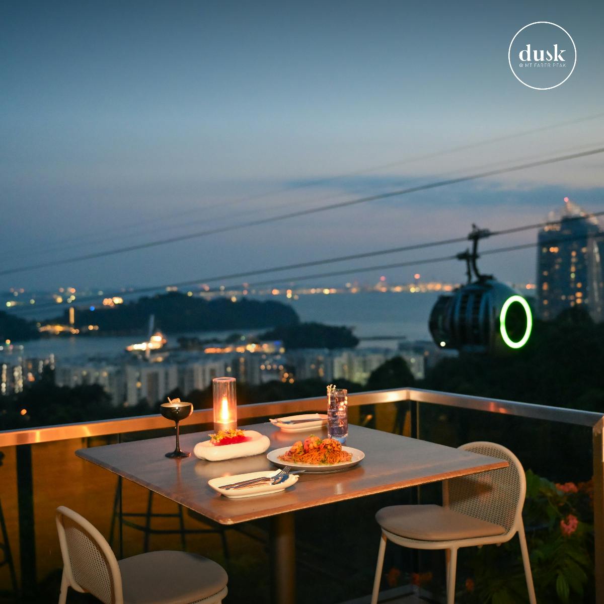 Cable Car Sky Pass (1 Round Trip) with Arbora Meal Options Ticket