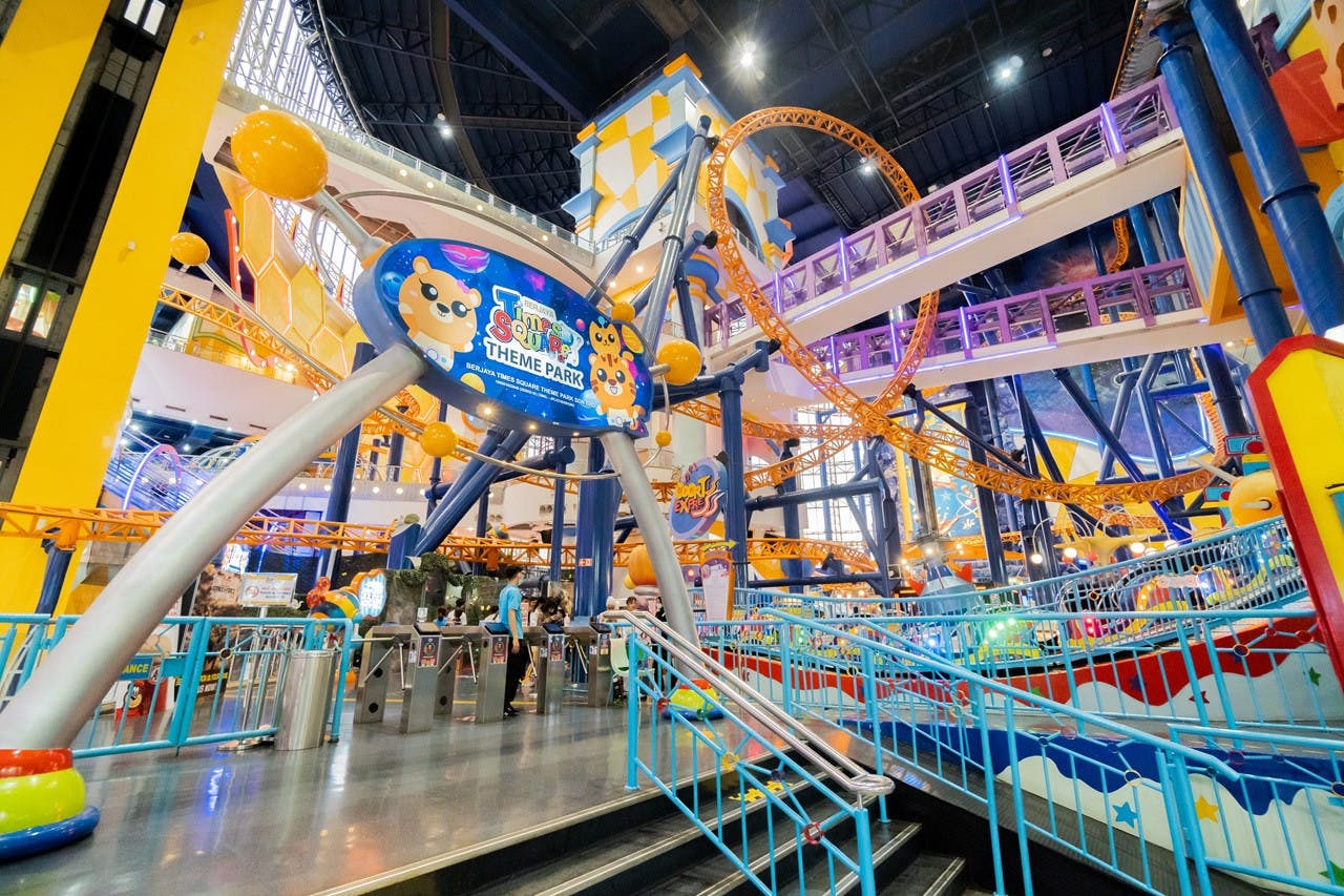 Berjaya Times Square Theme Park Kuala Lumpur Location