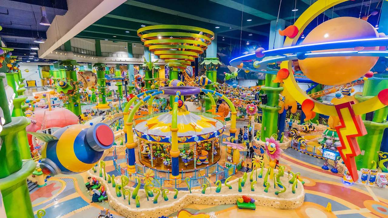 Berjaya Times Square Theme Park Kuala Lumpur Location