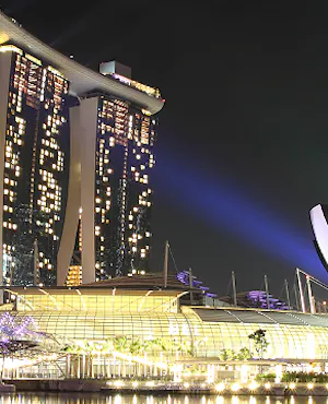 Marina Bay Night Cycling Tour
